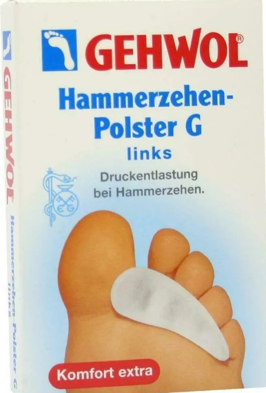 Gehwol Polymer Gel 1 Hammerzehenpolster G Links
