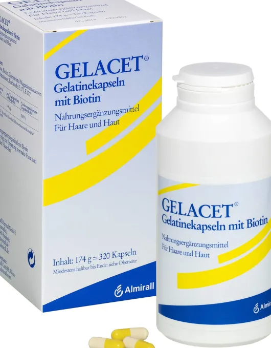 Gelacet Gelatine Mit Biotin 320 Kapseln