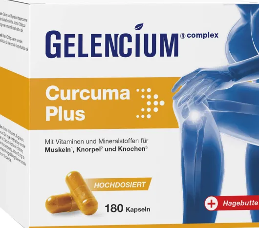 Gelencium Curcuma Plus Hochdosiert M.Vit.C Kapseln 180 Stück