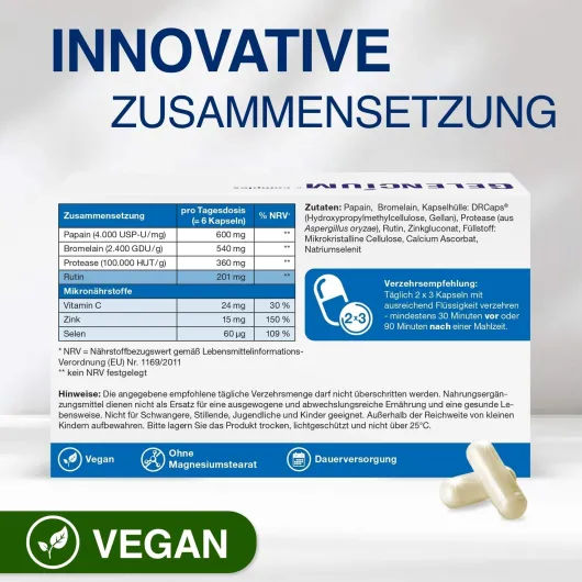 Gelencium Enzym Complex 100 Kapseln