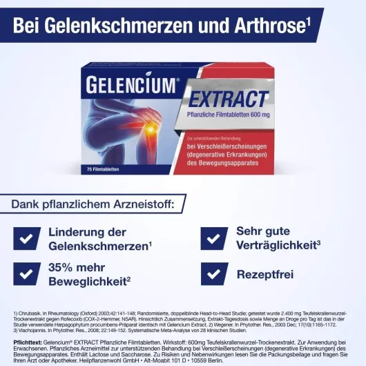 Gelencium EXTRACT 75 Filmtabletten