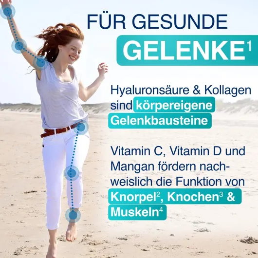 Gelencium Hyaluron Kollagen Hochdosiert Mit Vitamin C 30 Kapseln