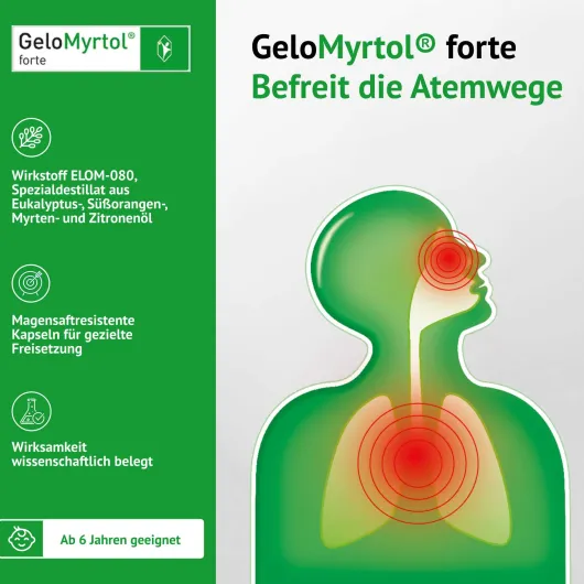 Gelomyrtol forte 20 Kapseln