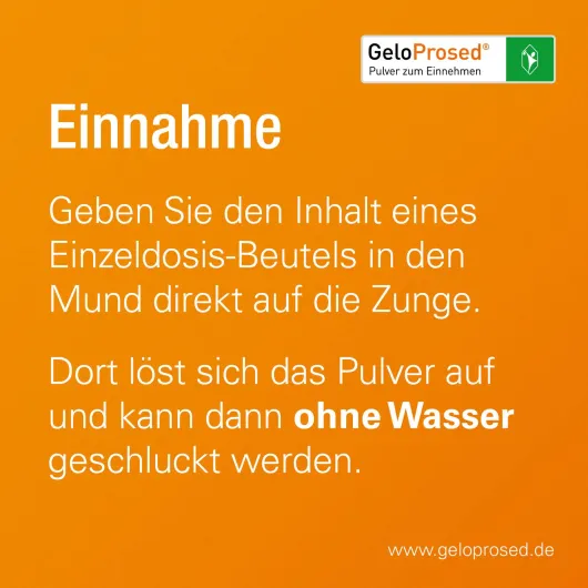 Geloprosed Pulver zum Einnehmen 2 x 10 Beutel