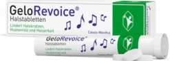 GeloRevoice Halstabletten Cassis Menthol 20 Lutschtabletten