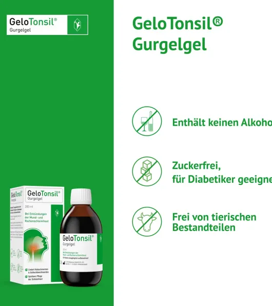 GeloTonsil Gurgelgel 200 ml