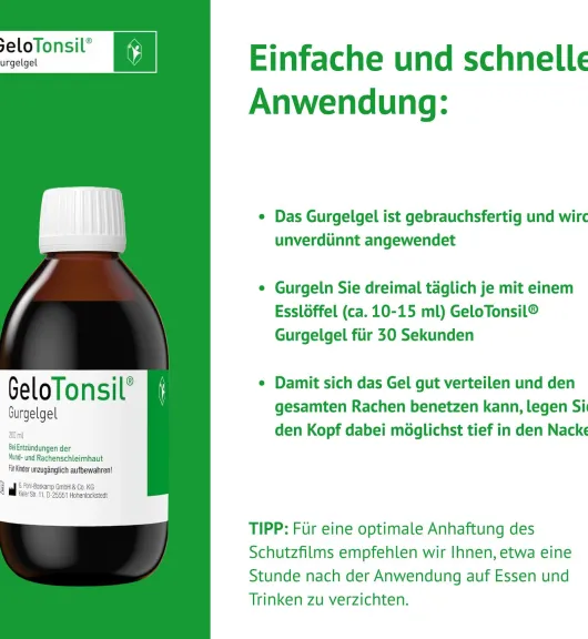 GeloTonsil Gurgelgel 200 ml