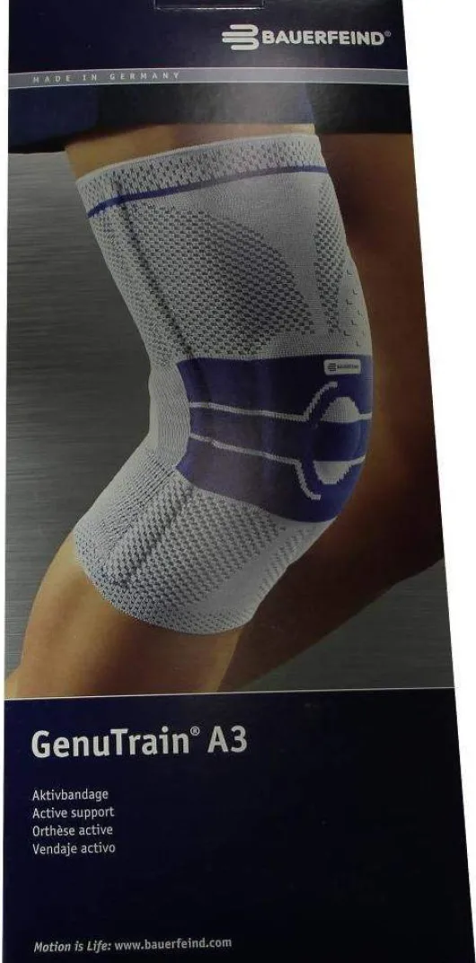 Genutrain A3 Kniebandage Rechts Gr.3 Natur