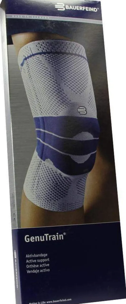 Genutrain Kniebandage Gr.3 Schwarz
