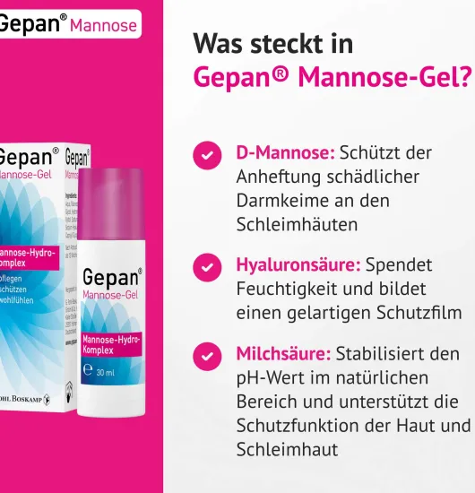 Gepan Mannose Gel 2 x 30 ml