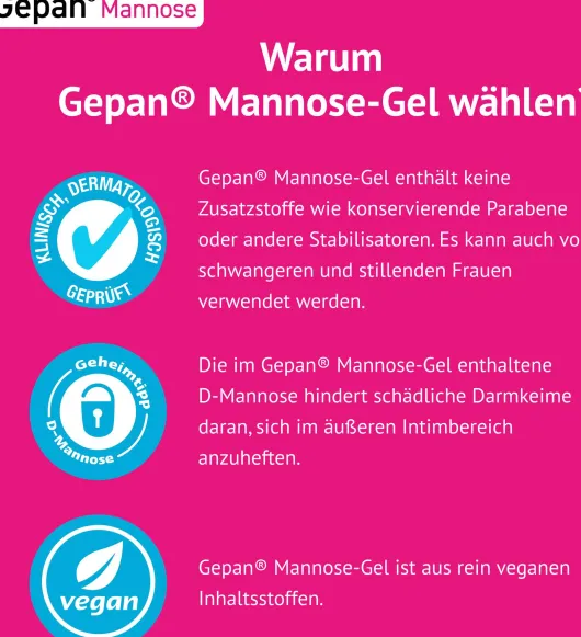 Gepan Mannose Gel 2 x 30 ml