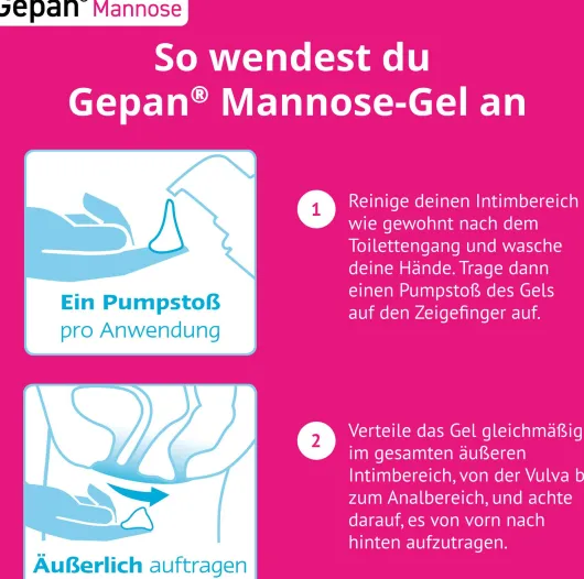 Gepan Mannose Gel 2 x 30 ml