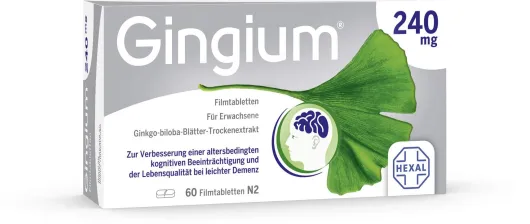 Gingium 240 mg 60 Filmtabletten