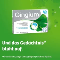 Gingium 80 mg 30 Filmtabletten