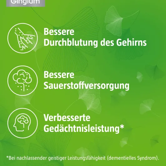 Gingium 80 mg 120 Filmtabletten