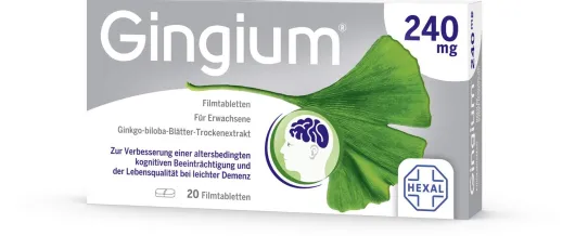 Gingium 240 mg 20 Filmtabletten