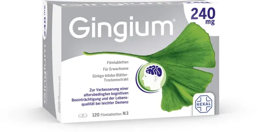 Gingium 240 mg 120 Filmtabletten