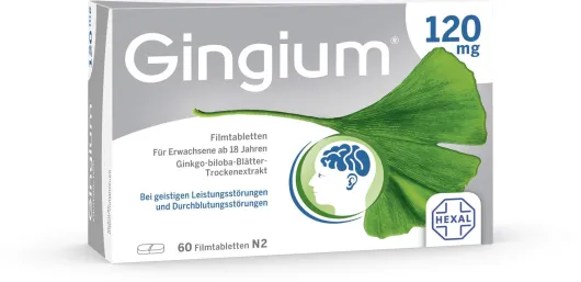 Gingium 120 mg 60 Filmtabletten
