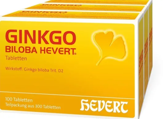 Ginkgo Biloba Hevert 300 Tabletten