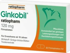 Ginkobil ratiopharm 120 mg 30 Filmtabletten