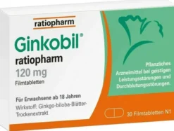 Ginkobil ratiopharm 120 mg 30 Filmtabletten