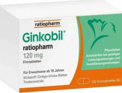 Ginkobil ratiopharm 120 mg 120 Filmtabletten