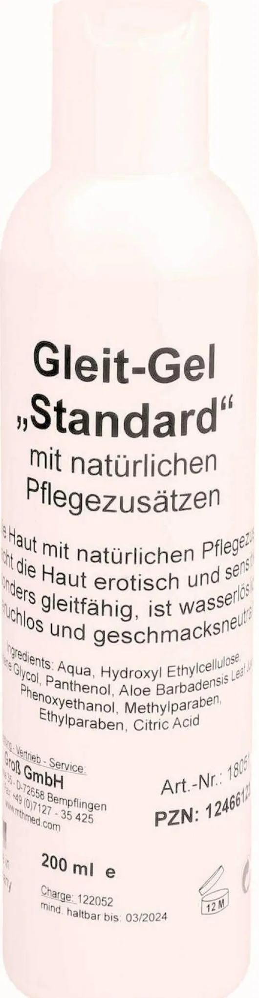 Gleitgel Mit Natürlichen Pflegezusätzen 200 ml