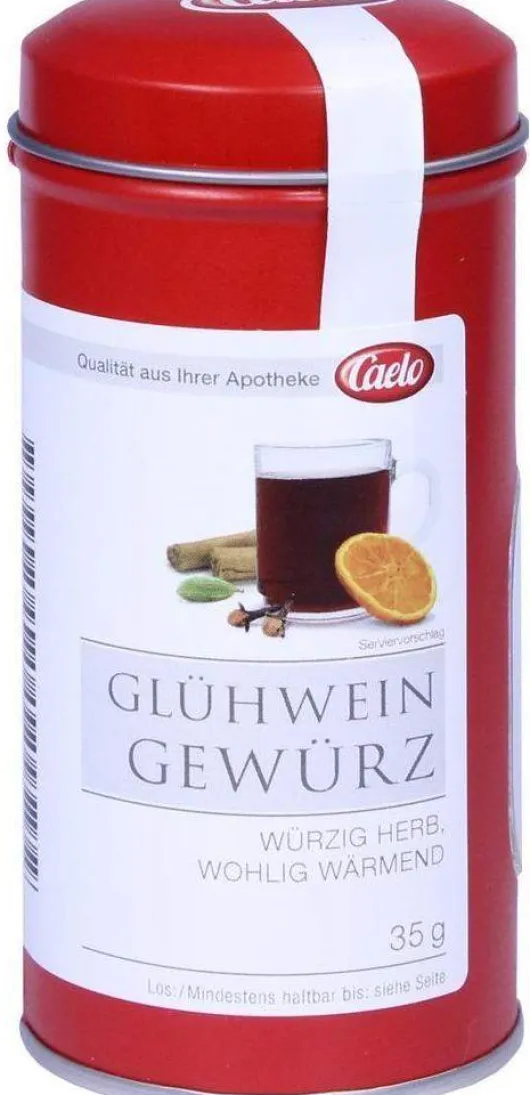Glühweingewürz Caelo Hv Packung Blechdose 35 G