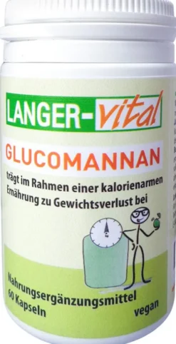 Glucomannan 500 mg Kapseln