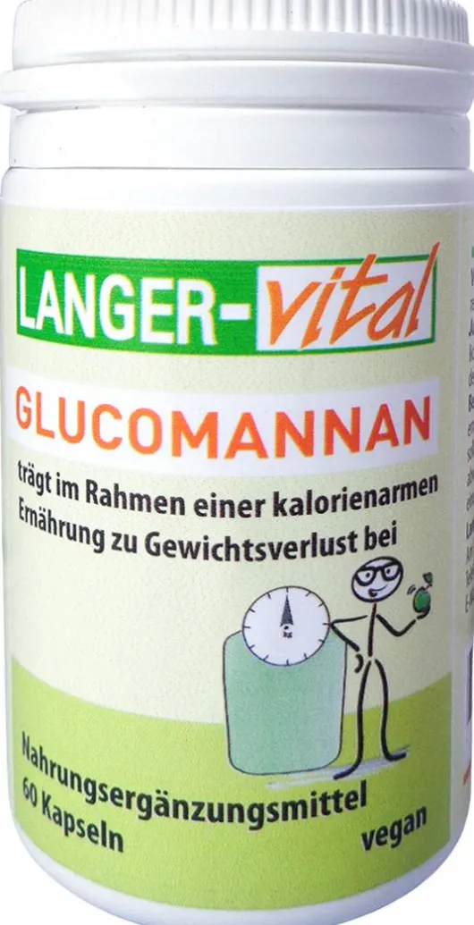 Glucomannan 500 mg Kapseln