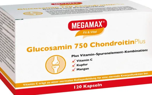 Glucosamin 750 Chondroitin Plus Megamax 120 Kapseln