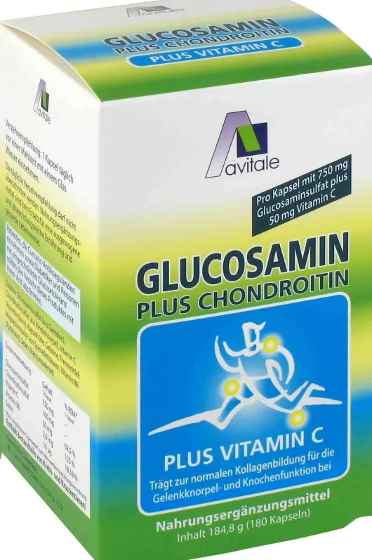 Glucosamin 750 mg + Chondroitin 100 mg 180 Kapseln