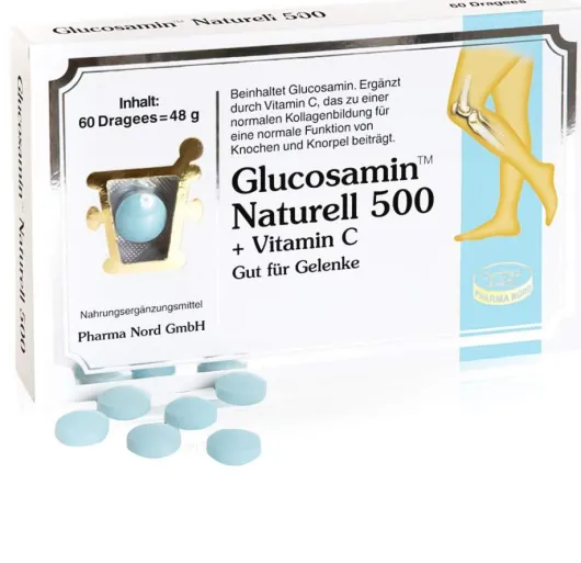 Glucosamin Naturell 500 mg 60 Dragees