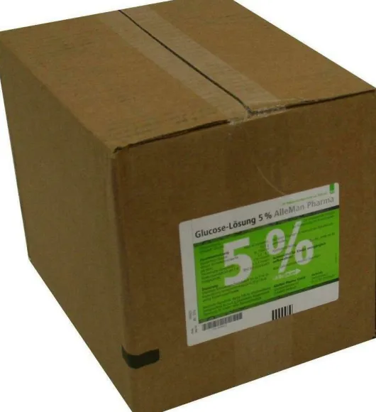 Glucose 5% Alleman 10x500 ml Infusionslösung