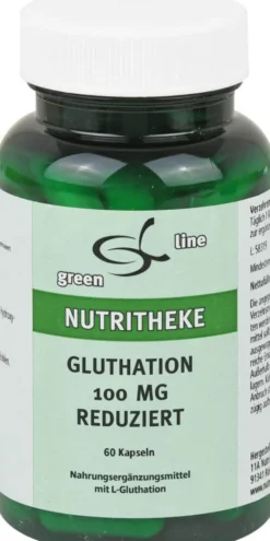 Glutathion Red 100 mg Reduziert 60 Kapseln