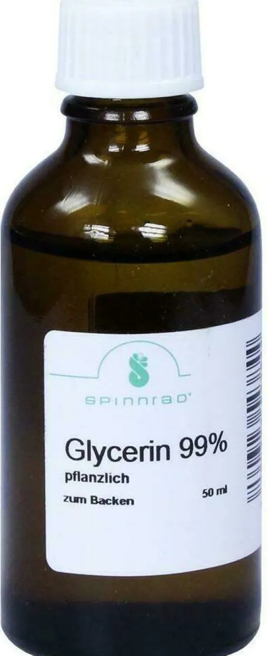 Glycerin 99% Pflanzlich zum Backen 50 ml Flüssigkeit