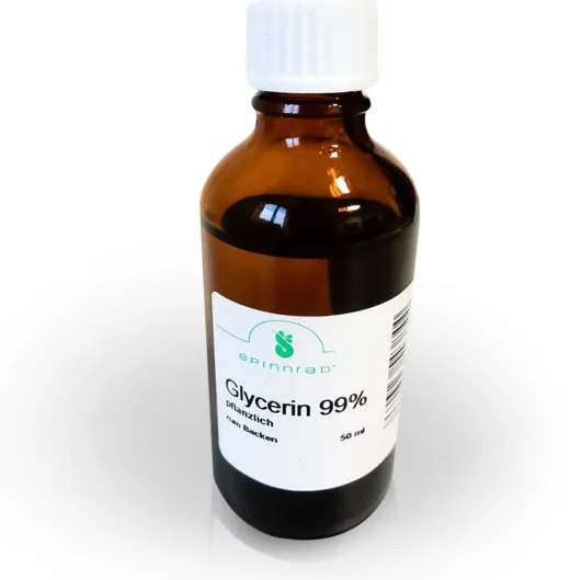 Glycerin 99% Pflanzlich zum Backen 50 ml Flüssigkeit