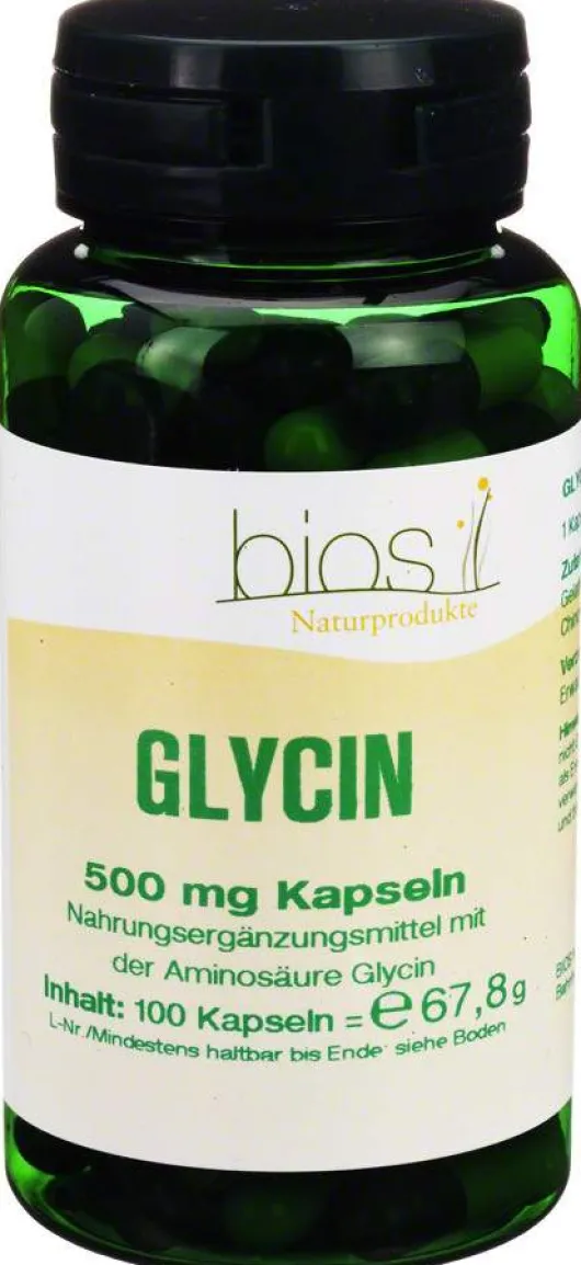 Glycin 500 mg Bios Kapseln
