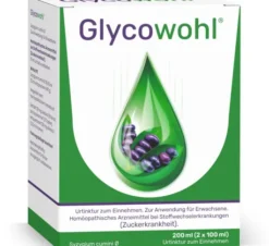 Glycowohl pflanzliche Tropfen bei Diabetes 2 x 100 ml