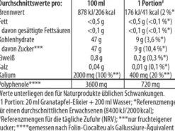 Granatapfel Elixier Dr.Jacobs 500 ml
