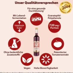 Granatapfel Elixier Mediterran Dr.Jacob s 500 ml