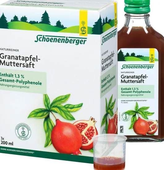 Granatapfel Muttersaft Schoenenberger Heilpflanzensaft 3 X 200...