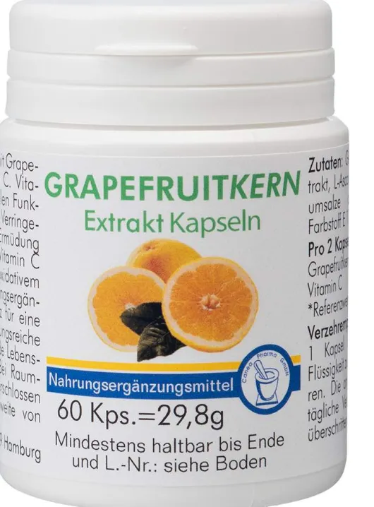 Grapefruit Kern Extrakt 60 Kapseln