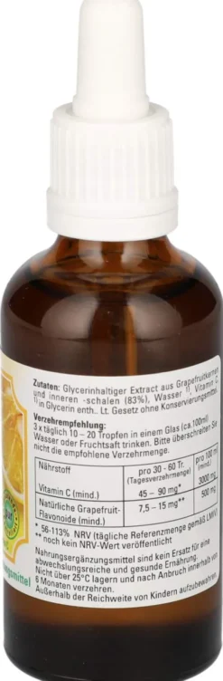 Grapefruit Kern Extrakt Pur 50 ml Extrakt