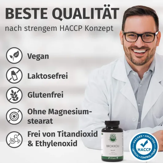 Green Naturals Brokkoli+13% Sulforaphan 180 Kapseln