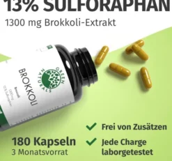 Green Naturals Brokkoli+13% Sulforaphan 180 Kapseln