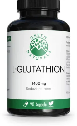 Green Naturals L-Glutathion 1400 mg vegan 90 Kapseln