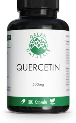 Green Naturals Quercetin 500 mg 180 Kapseln