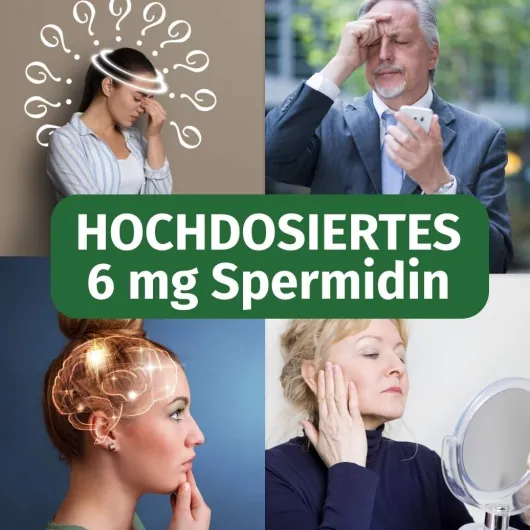 Green Naturals Spermidin Forte 6 mg vegan 100 Kapseln
