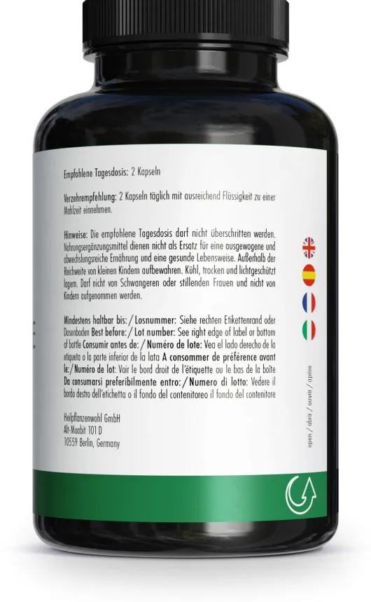 Green Naturals Wild Yams Hochdosiert 180 Kapseln